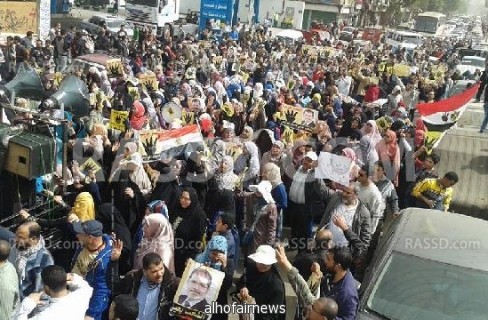 مصر:مسيرة بشبرا والمطرية رفضا للإنقلاب العسكرى