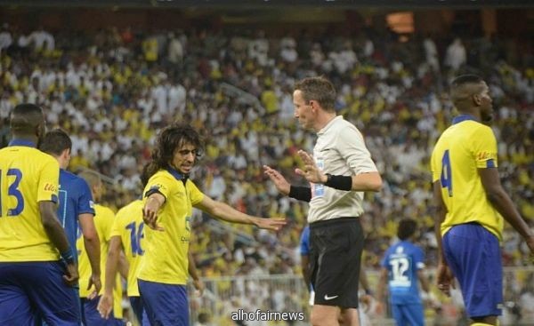 «الانضباط» توقف لاعبي النصر الراهب وعيد وعبدالغني