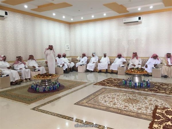 ثاني أيام العيد صباحاً في منزل سند بن سحيمان السمير