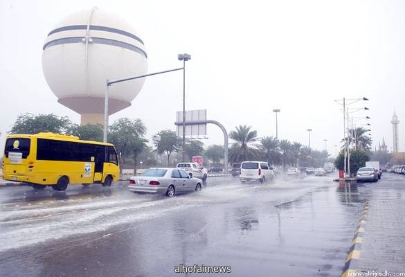 فرصة لهطول أمطار على القصيم وحائل والشرقية والجوف