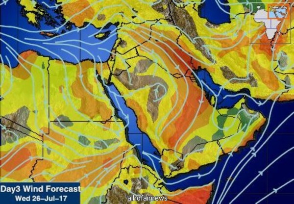  الحصيني ينصح بعدم السفر بين هذه الطرق .. غداً