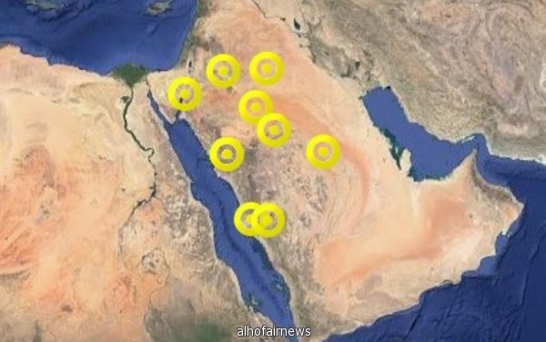 الإنذار المبكر ينبه 7 مناطق: هذه الحالات تستمر للاثنين.. أمطار وانخفاض بدرجات الحرارة