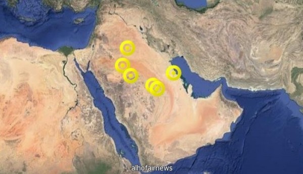 بينها الرياض .. "الإنذار المبكّر" ينبّه 4 مناطق