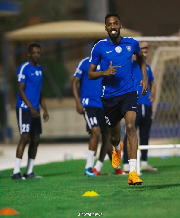 الهلال يجري مرانه الرئيسي استعداداً لملاقاة العين الإماراتي