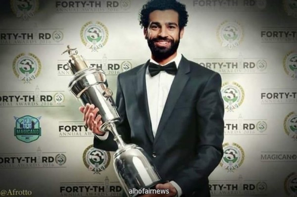 محمد صلاح ينال جائزة الأفضل في الدوري الإنجليزي