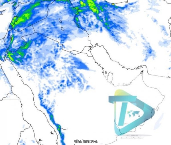 الجمعان: حالة من عدم الاستقرار الجوي مصحوبة بأمطار مطلع الأسبوع المقبل