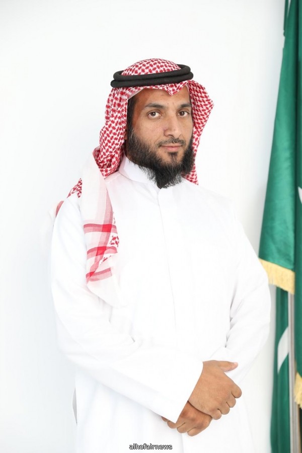نايف حواس المغيص يحصل  على درجة الماجستير من جامعة القصيم بمرتبة الشرف الأولى